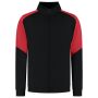 Sweatvest Bicolor Redefined 306108 Black-Brightred XXL