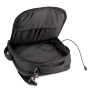 Businessrugzak met laptop-en documentenvak Kialma by k-loop Black One Size