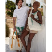 EarthAware® Organic Boat Bag - Natural/French Navy - One Size