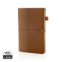 Daily Notes Binder 3-in-1 hervulbaar PU notitieboek, bruin