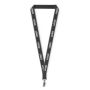 Polyester lanyard met reflecterende draden