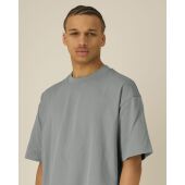 Asher - Boxy uniseks T-shirt van stevige stof - M