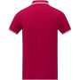 Amarago tipping herenpolo met korte mouwen - Rood - XS
