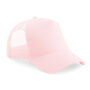 Kinderpet in mesh, verstelbaar aan de achterkant. Pastel Pink One Size