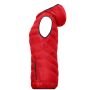 Ladies' Down Vest red/navy S