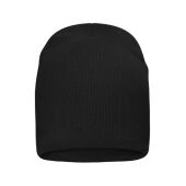 Bio Cotton Casual Beanie black