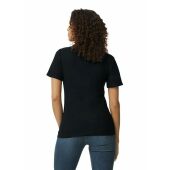 Gildan Polo Softstyle Double Pique SS for her 36 Black-S