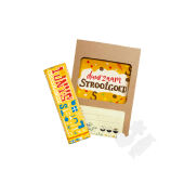 A6 kaart dubbel in cadeaudoosje