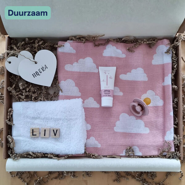 Kraamcadeau Box I Small Roze