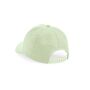 JUNIOR ORGANIC COTTON 5 PANEL CAP, PISTACHIO, One size, BEECHFIELD