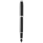 Parker IM vulpen (blauwe inkt) - Zwart/Chroom