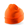 Bedrukbare muts in dubbel dubbel Thinsulate™ Orange One Size
