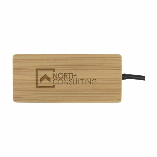 Fyra Bamboo Hub - brun bois Fyra Bamboo Hub - brun bois