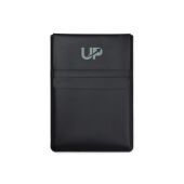 VINGA Timo PU RCS RPET 14" laptop sleeve, zwart