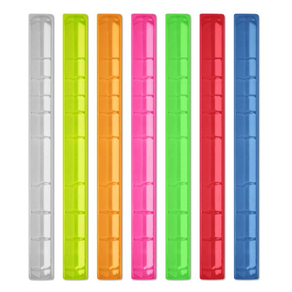 Reflecterende krinkel armband all-over bedrukt Reflecterende krinkel armband all-over bedrukt