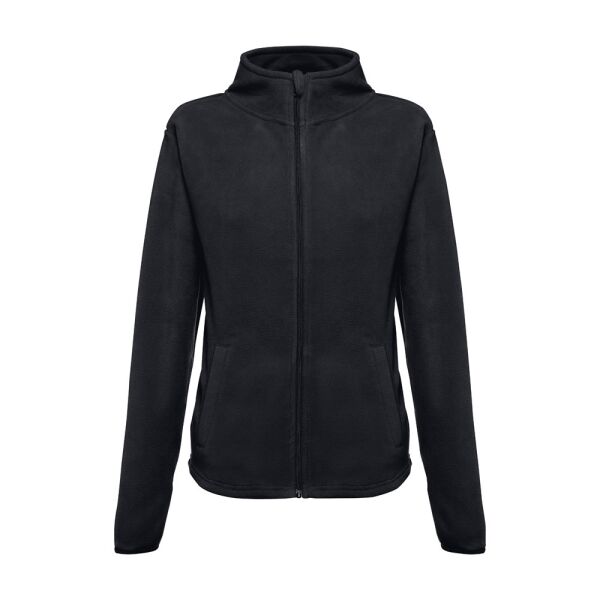 THC HELSINKI WOMEN. Polyester fleecejack met riem voor vrouwen
