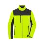 Signal-Workwear Softshell-Jacket neon-yellow/black XS