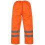 Ademende regenbroek Hi-Vis Soft Flex Hi Vis Orange S