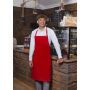 LS 14 Bib Apron Santorini - red - Stck LS 14 Bib Apron Santorini - red - Stck