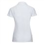 RUS Ladies Classic Polycot. Polo, White, XXL