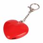 Sleutelhanger met lampje Gleamo | Hartvorm - rood Sleutelhanger met lampje Gleamo | Hartvorm - rood