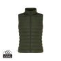 IQONIQ Meru dames gerecycled polyester bodywarmer, khaki (XL)