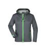 Ladies' Outdoor Jacket iron-grey/green XXL
