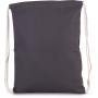 Rugzak met dikke koordjes Shale Grey One Size