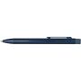 Beatriz balpen van gerecycled messing (blauwe inkt) - Blauw