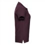 RUS Ladies Ultimate Cotton Polo, Burgundy, S