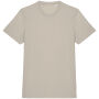 Ecologische uniseks T-shirt Beige Cream XXS
