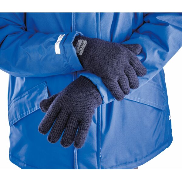 Klassieke Thinsulate™ gevoerde handschoenen Black S/M Klassieke Thinsulate™ gevoerde handschoenen Black S/M