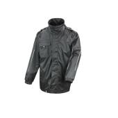 3-IN-1 CORE TRANSIT JACKET WITH PRINTABLE SOFTSHELL INNER, BLACK, 3XL, RESULT
