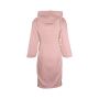 Bathrobe Deluxe Hooded Velours, 450 gr/m², Salmon Pink XXL/3XL