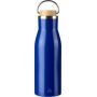 Gerecycled roestvrijstalen fles Aline zwart Gerecycled roestvrijstalen fles Aline zwart