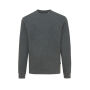 IQONIQ Denali gerecycled katoen sweater ongeverfd, heather anthracite (XXL)