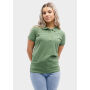 L&S Polo Basic Cot/Elast SS for her 296c Dark Navy-XL