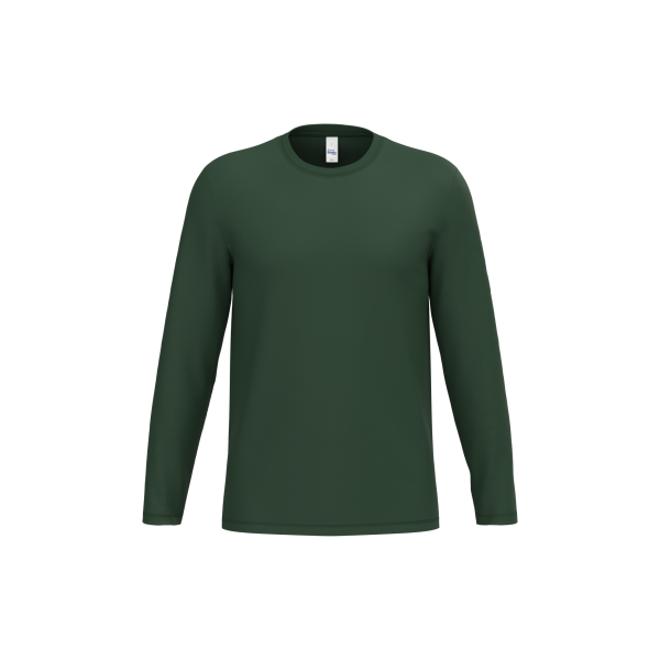 iDeal190 uniseks T-shirt LSL Ideal Forest Green XS iDeal190 uniseks T-shirt LSL Ideal Forest Green XS
