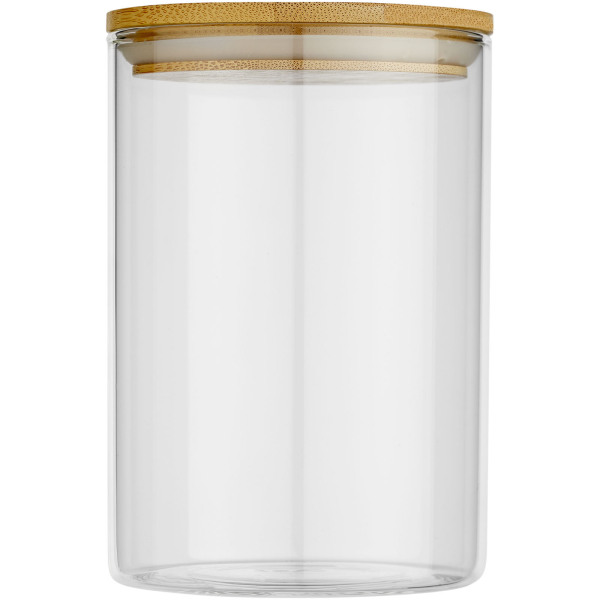 Boley 550 ml glass food container - Natural/Transparent