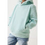IQONIQ Yengo kids recycled katoen hoodie met steekzakken, crushed mint (34)