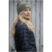 Boreas beanie met patch - Groen Boreas beanie met patch - Groen