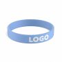 Gepersonaliseerde siliconen polsbandjes (12 mm breed)