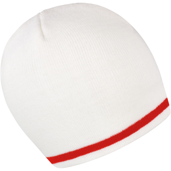 National Beanie White / Red One Size National Beanie White / Red One Size