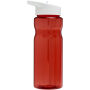 H2O Active® Base 650 ml bidon met fliptuitdeksel - Rood/Wit
