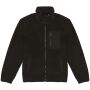 Ecologisch uniseks sherpa jasje black XXS