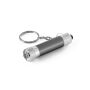 LERGAN. Aluminium sleutelhanger met 3 LED-lampjes