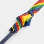 Automatisch te openen paraplu DISCO blauw, geel, groen, rood