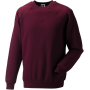 Classic Sweater met ronde hals Burgundy S