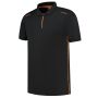 Poloshirt Accent 202703 Black-Orange 3XL