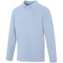 Calgary 180 g/m² herenpolo met lange mouwen - Mistblauw - 3XL